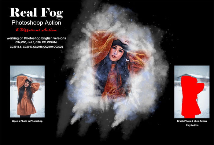 Real Fog Photoshop Action