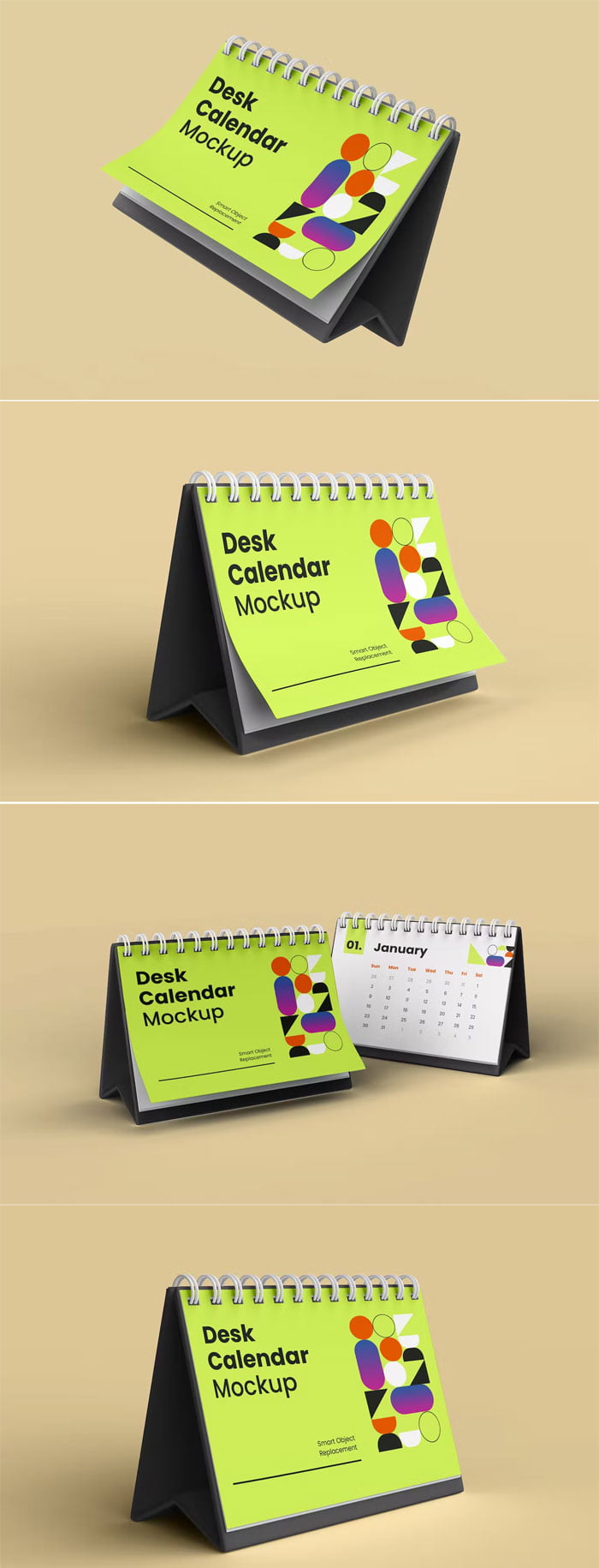 Realistic Desk Calendar 5