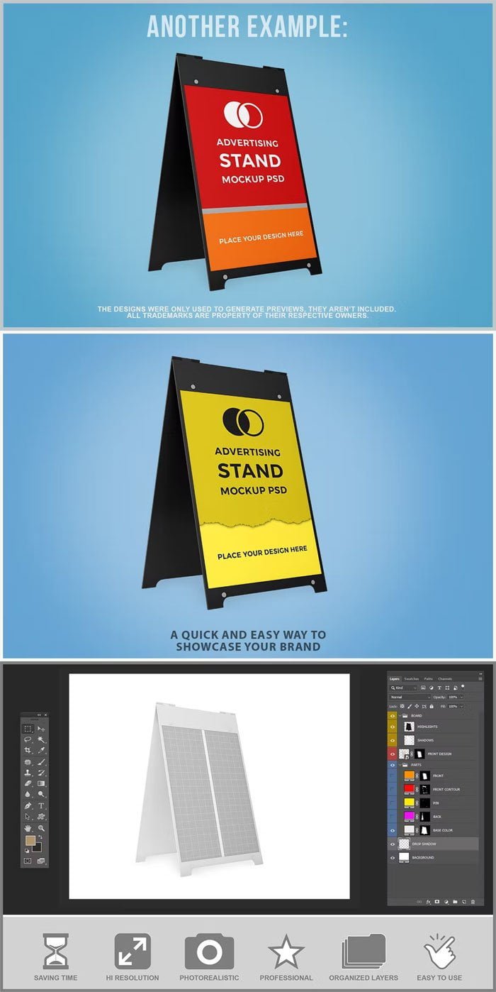 Street Stand Mockup PSD Street Stand Mockup PSD