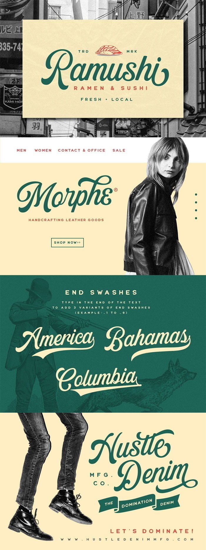 The Kogles Script Typeface