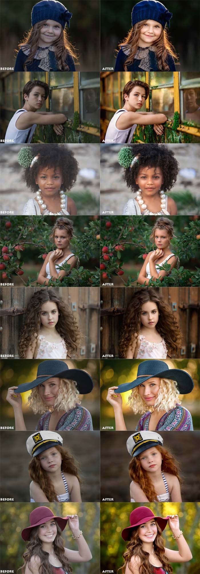 Portrait Retouch Collection Actions