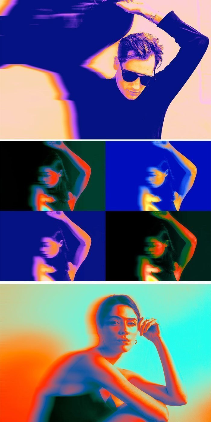 Thermal Camera Photo Effect Thermal Camera Photo Effect