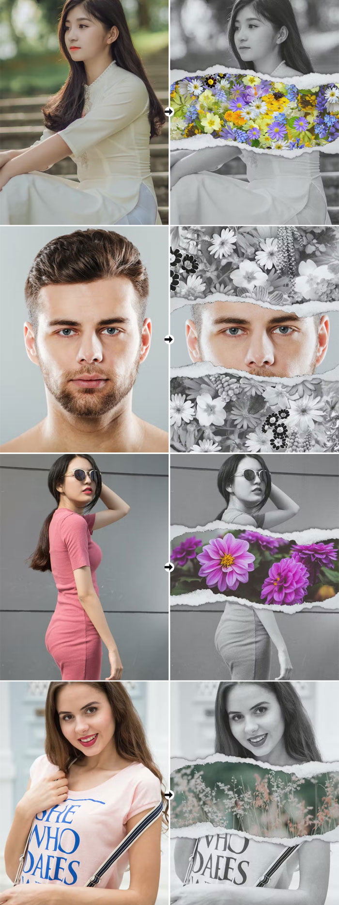 Torn Photo Effect