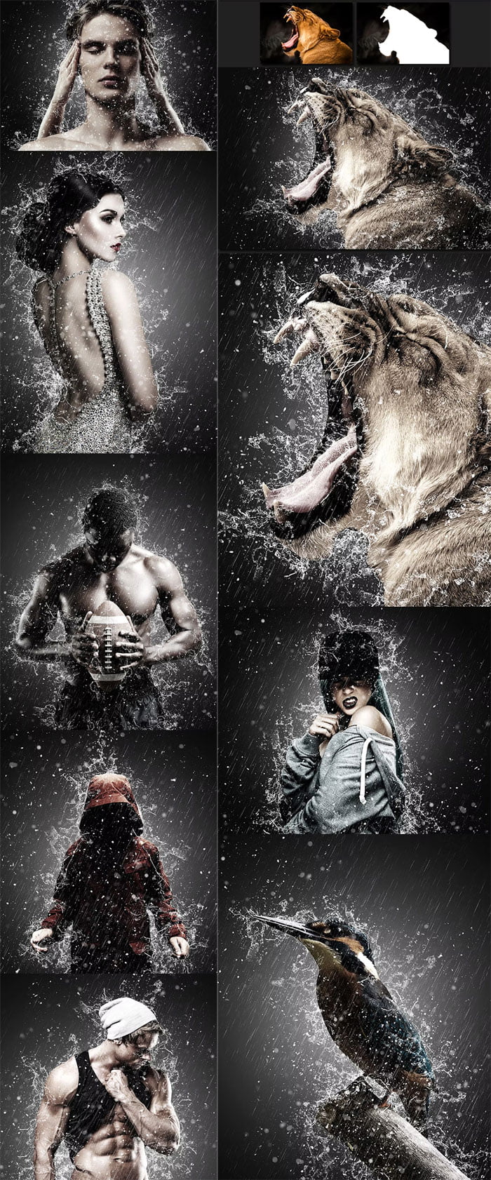 Waterstorm Photoshop Action Waterstorm Photoshop Action