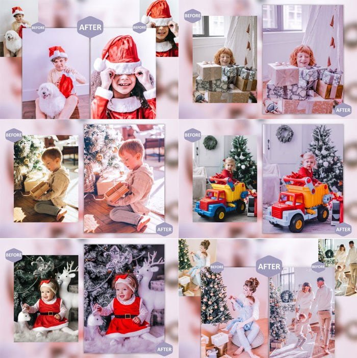 12 Christmas Cuties Presets