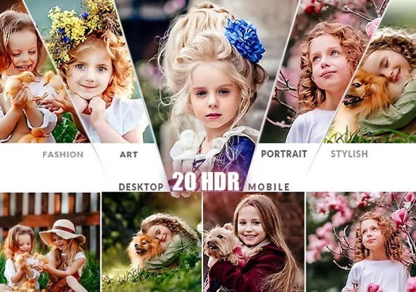 20 HDR Presets Mobile Desktop