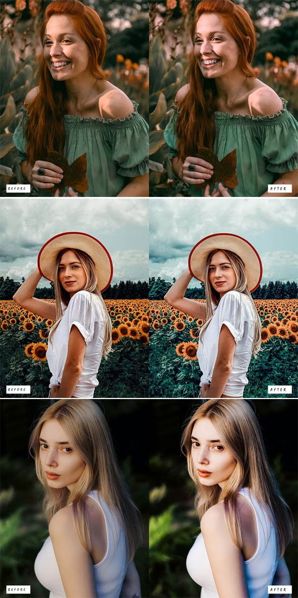 20 Portrait Lightroom Presets