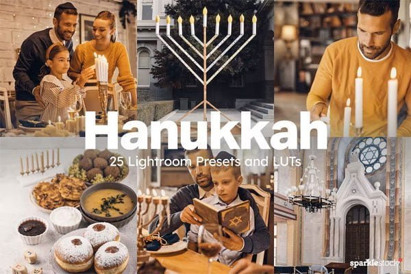 25 Hanukkah Lightroom Presets and LUTs 25 Hanukkah Lightroom Presets and LUTs