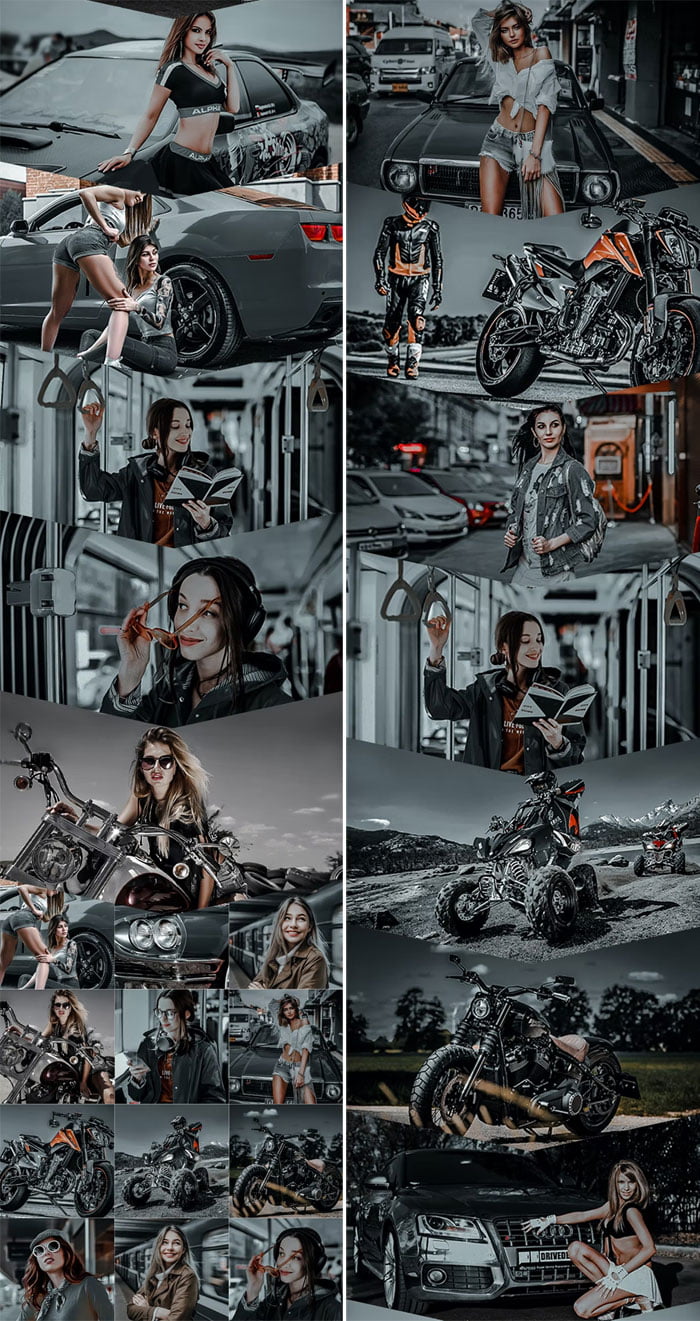 5 Artistic Metal Photoshop Actions