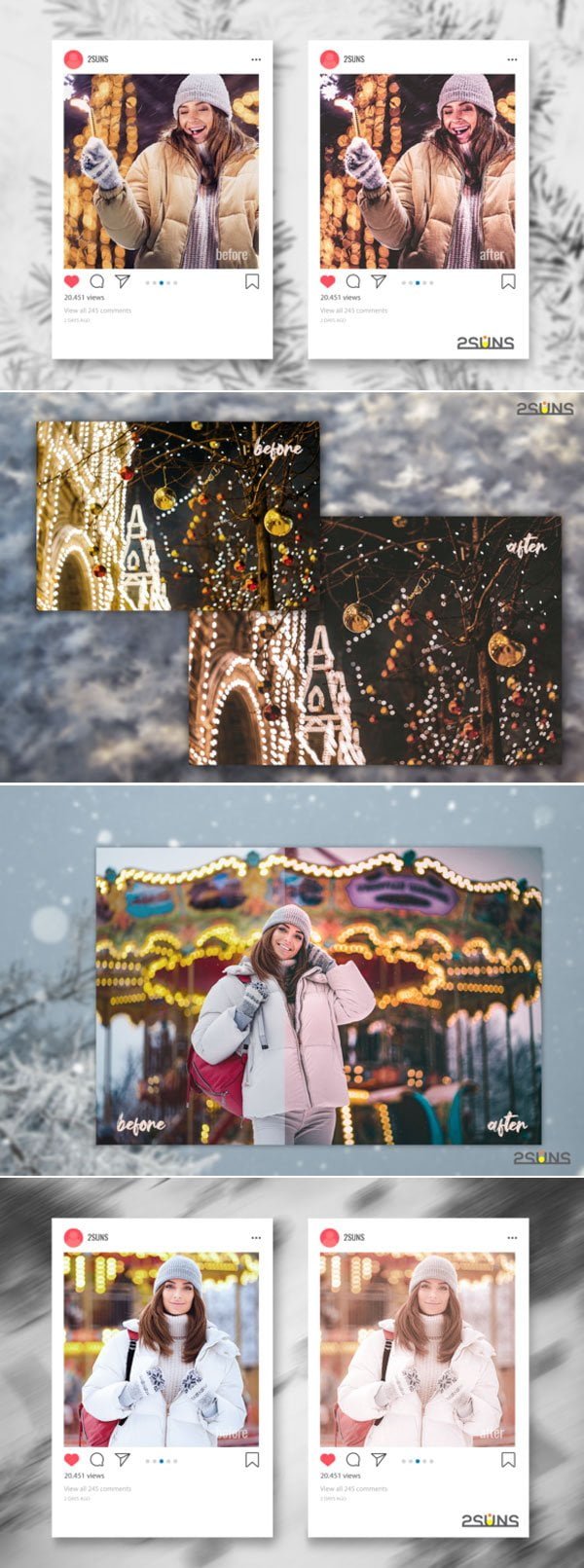 5 New Year Mobile Lightroom Presets 5 New Year Mobile Lightroom Presets
