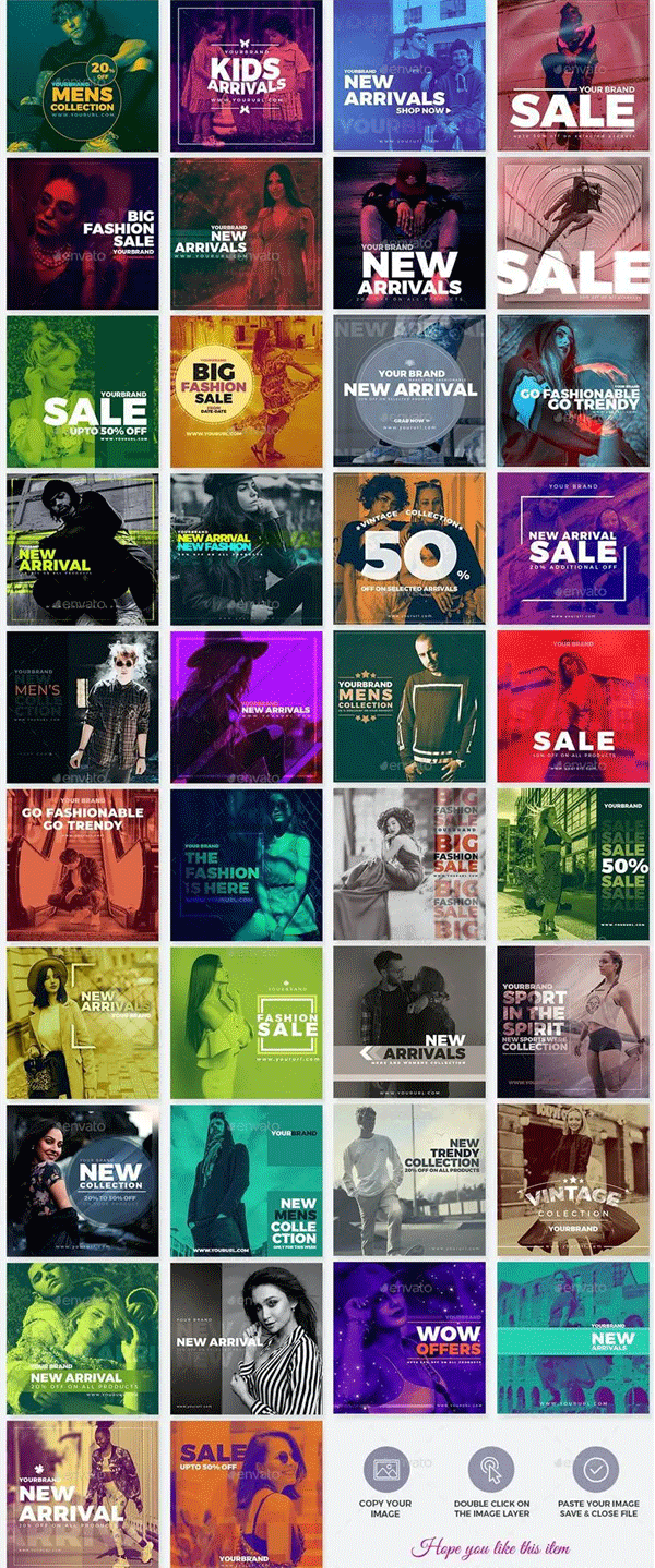 50 Duotone Instagram Banners Free Download 50 Duotone Instagram Banners