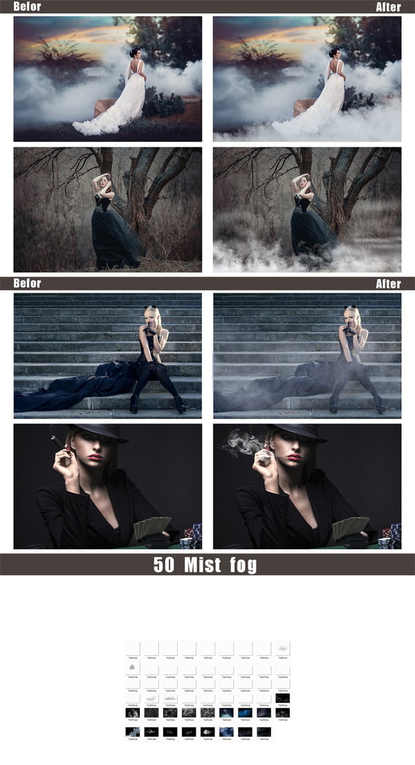 50 Fog Mist Smoke Photo Overlay 50 Fog Mist Smoke Overlay