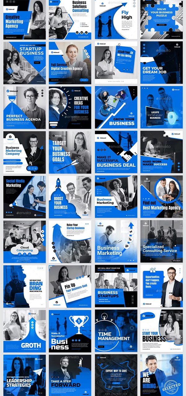 50 Instagram & Facebook Business Banners