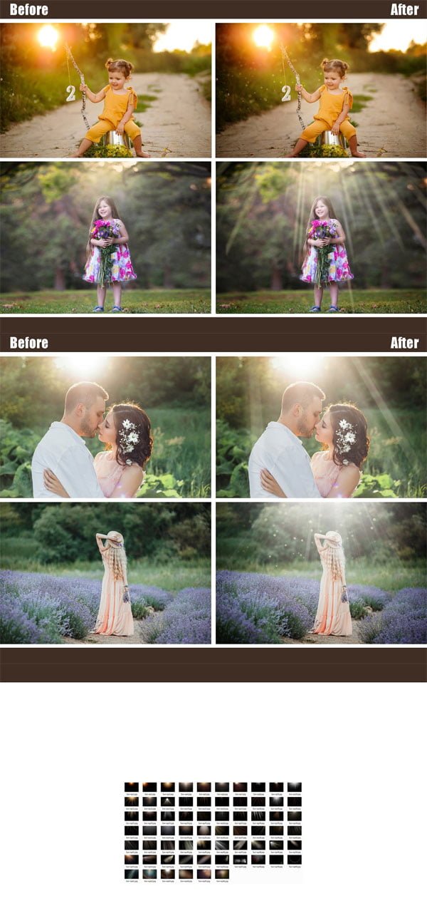 65 Sun Ray Overlay