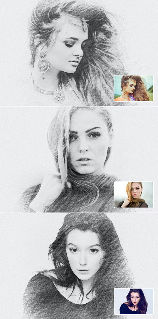 Art Effect Pencil Sketch