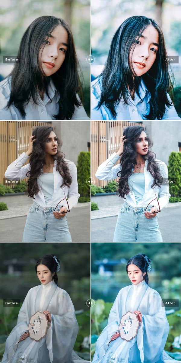 Blue Opal Presets for Mobile and Desktop