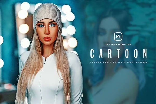 Cartoon Photoshop Action Cartoon Photoshop Action