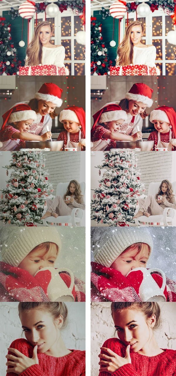 CreativeMarket - Christmas Lightroom Presets CreativeMarket - Christmas Lightroom Presets