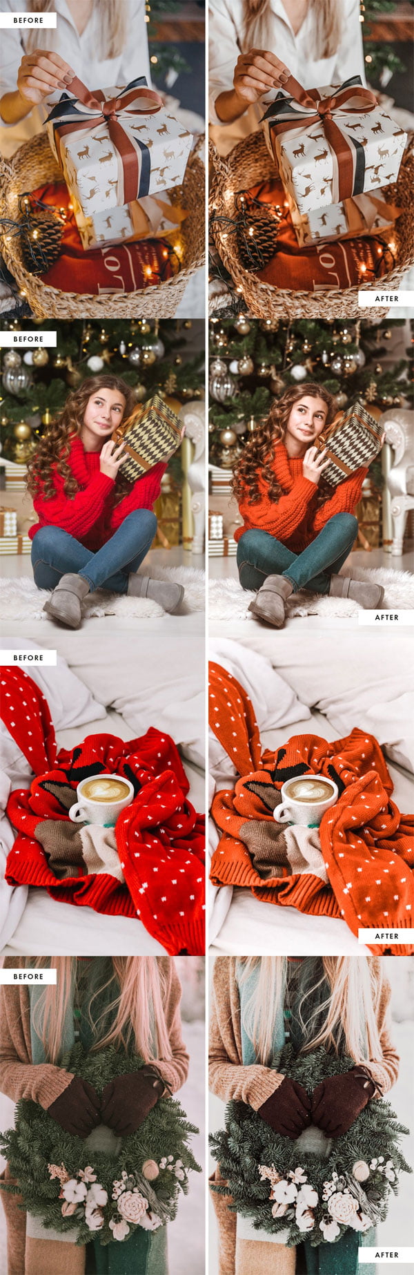 Christmas Mobile Lightroom Presets Christmas Mobile Lightroom Presets