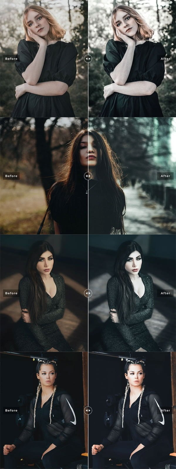 Eerie Black Pro Presets