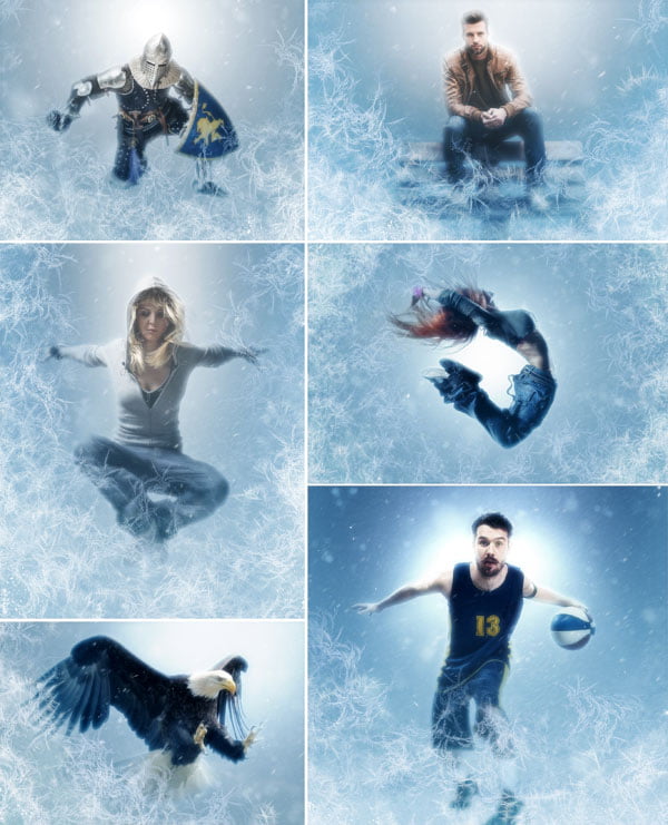 Frozen Photoshop Action CS3+
