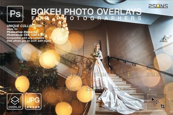 Gold Bokeh Overlay Photo Overlays Gold Bokeh Overlay Photo Overlays