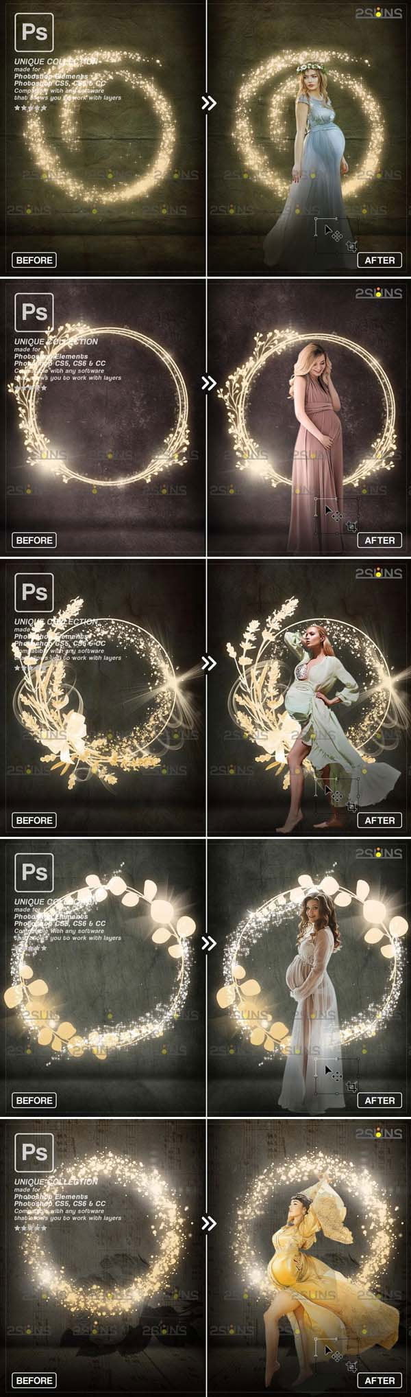 Golden lighting circle Backdrop v2 Golden lighting circle Backdrop v2