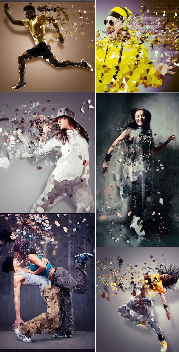 Graphicriver - Polygons Break Graphicriver - Polygons Break