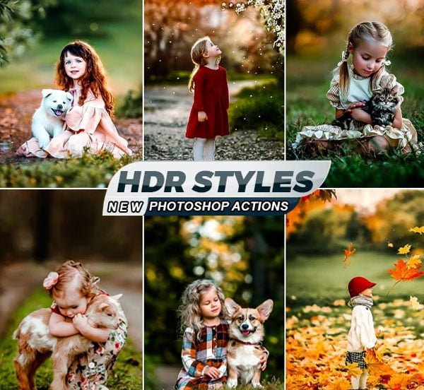 HDR Life Styles Portrait Actions