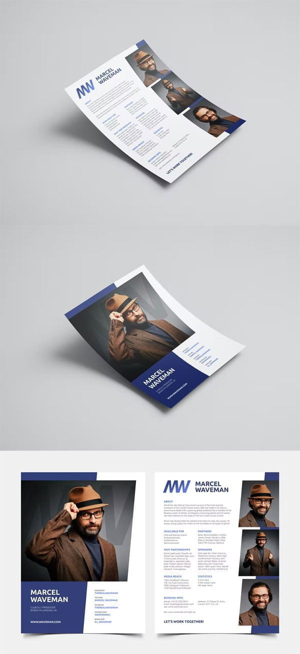 Influencer Press Kit for Social Media Marketing Influencer Press Kit for Social Media Marketing