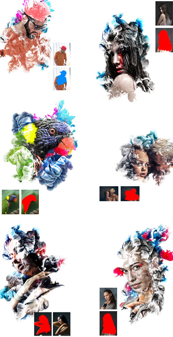 Ink in Water Photoshop Action
