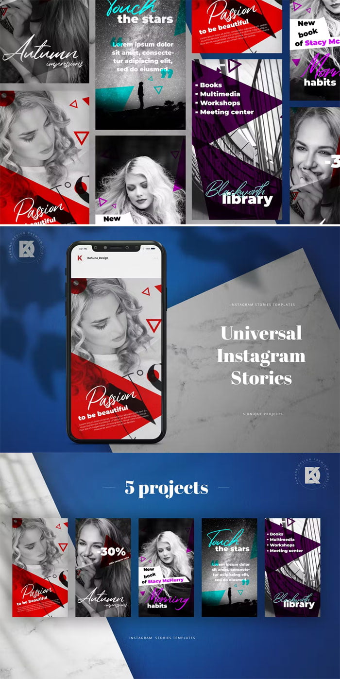 Instagram Stories Universal Banners Pack Instagram Stories Universal Banners Pack