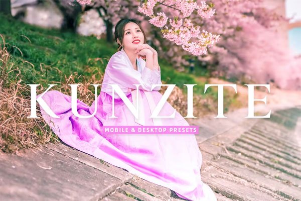 Kunzite Mobile Desktop Presets