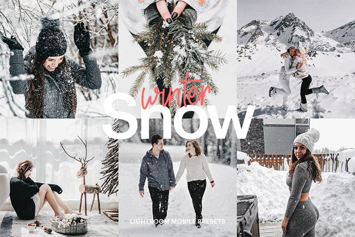 Lightroom Preset Snow Winter Lightroom Preset Snow Winter