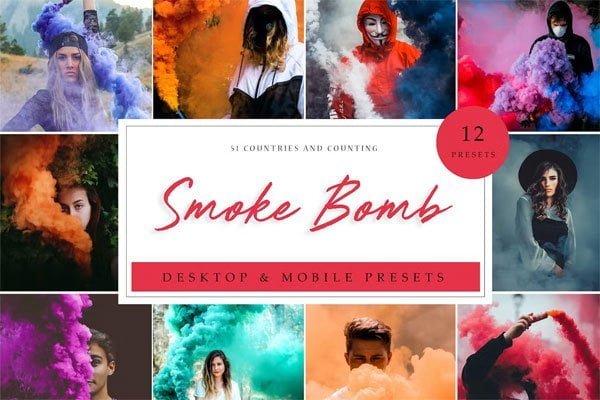 Lightroom Presets Smoke Bomb Lightroom Presets Smoke Bomb