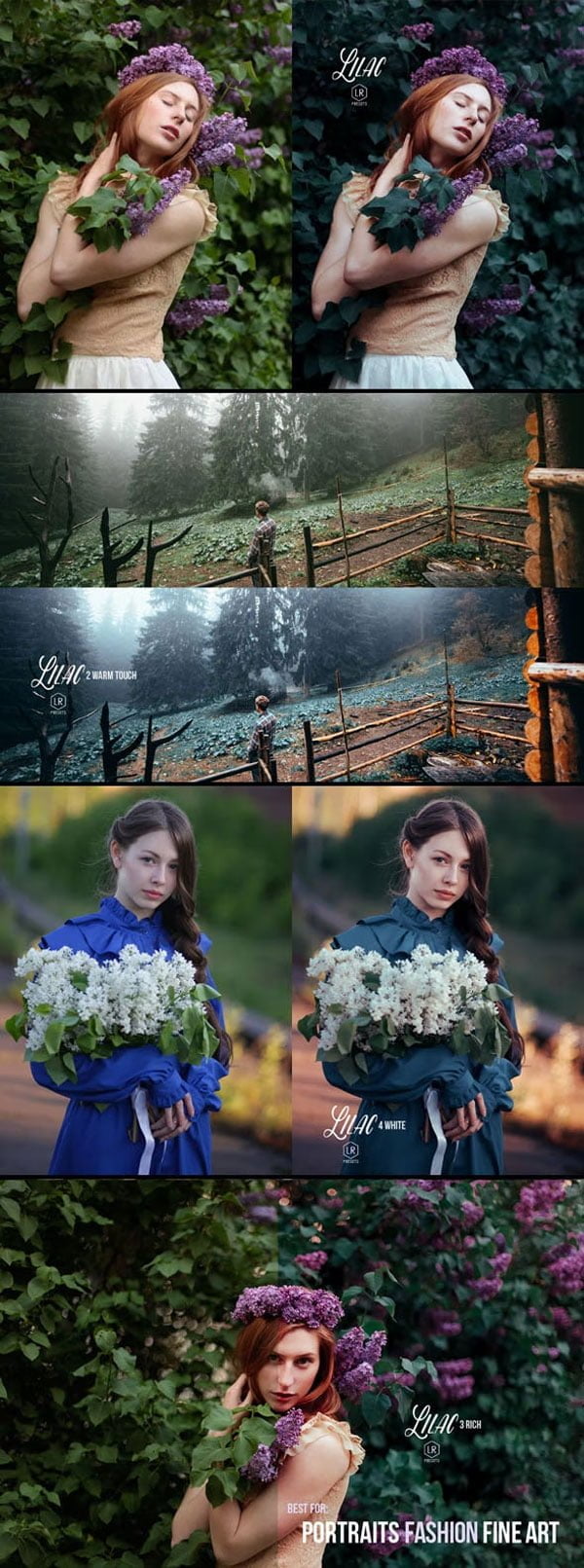 Lilac 17 Toning Lightroom Presets