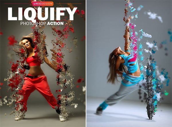 Liquify Photoshop Action Liquify Photoshop Action