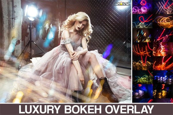 Luxury Bokeh Lights Photoshop Overlays Luxury Bokeh Lights Overlays