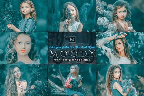 Moody Photoshop Actions