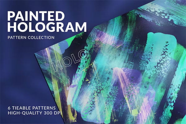 Painted Hologram Pattern Collection