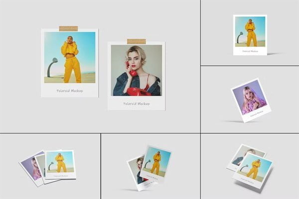 Polaroid Photo Mockup Polaroid Photo Mockup