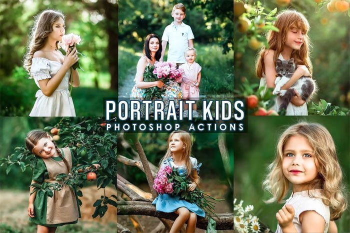 Portrait Children Actions