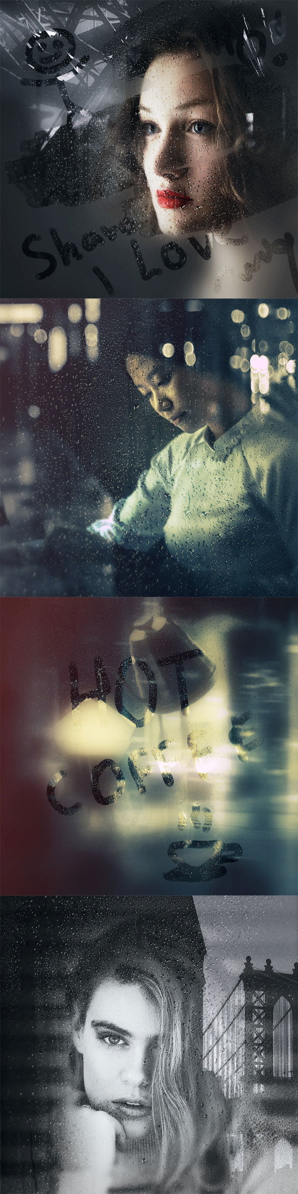 Rainy Day Photoshop Action