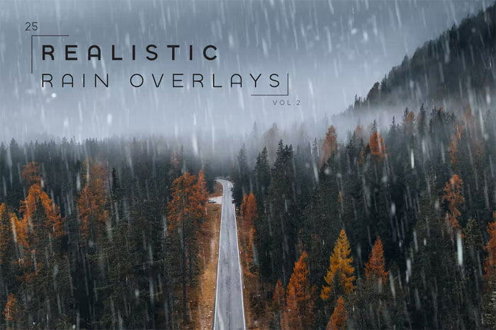 Realistic Rain Overlays Vol.2 Realistic Rain Overlays Vol.2