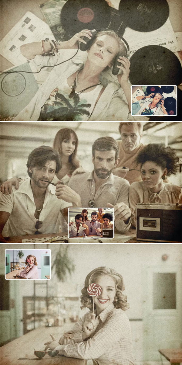 Retro Photo Effect Free Download Retro Photo Effect