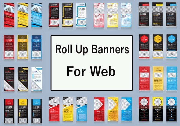 Roll Up Banners For Web And Advertisement Roll Up Banners For Web And Advertisement