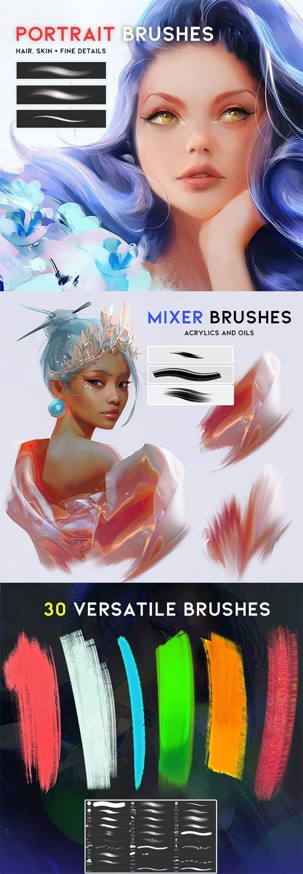 Ross Draws Advanced Brush Set + Video Guide Ross Draws Advanced Brush Set + Video Guide