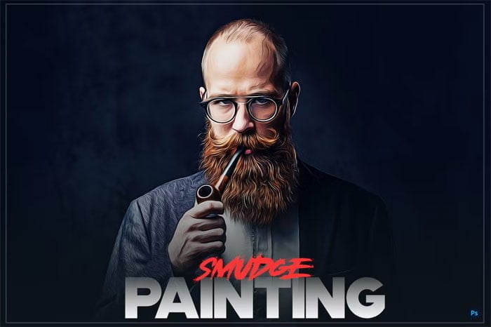 Smudge Photoshop Action