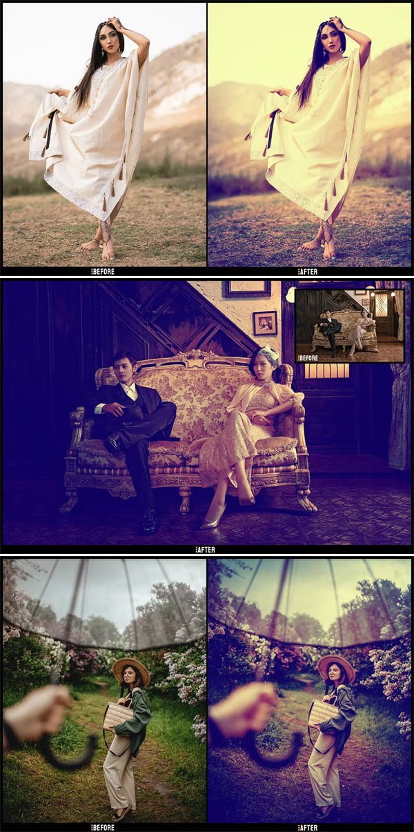 Soft Vintage Photoshop Action
