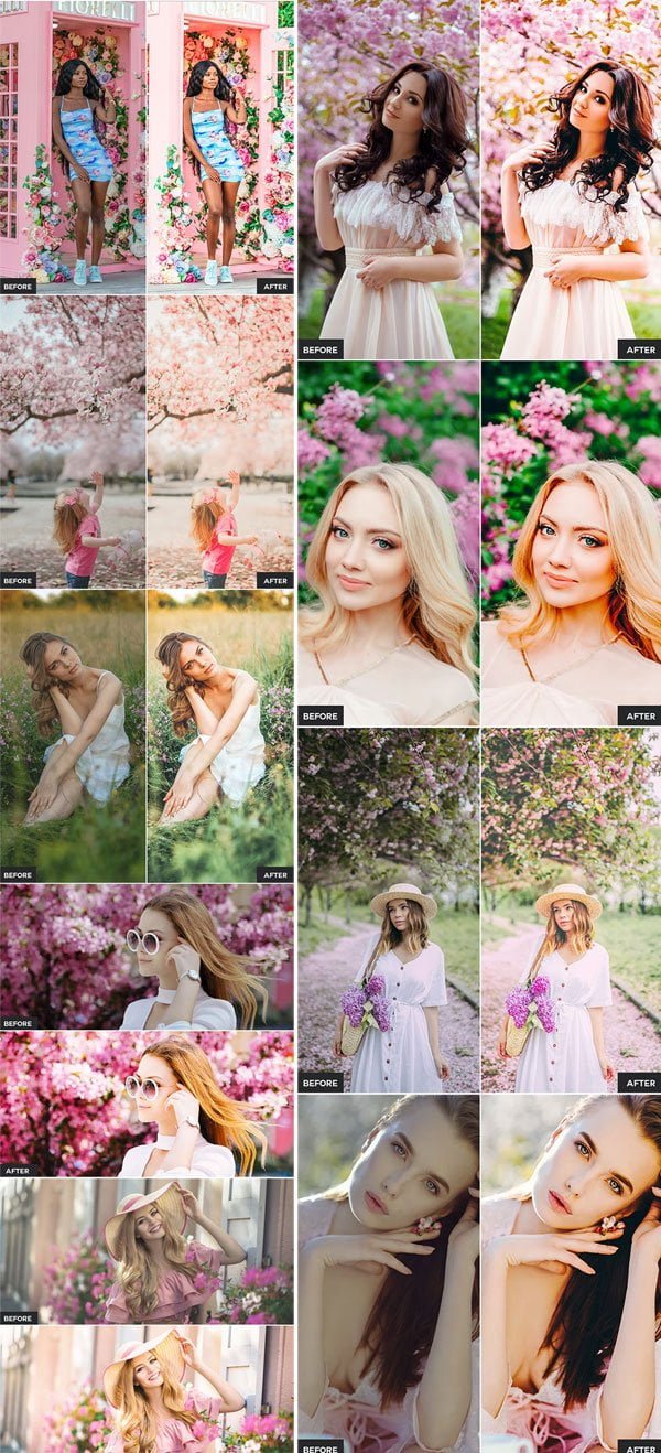 Spring Lightroom Presets Spring Lightroom Presets